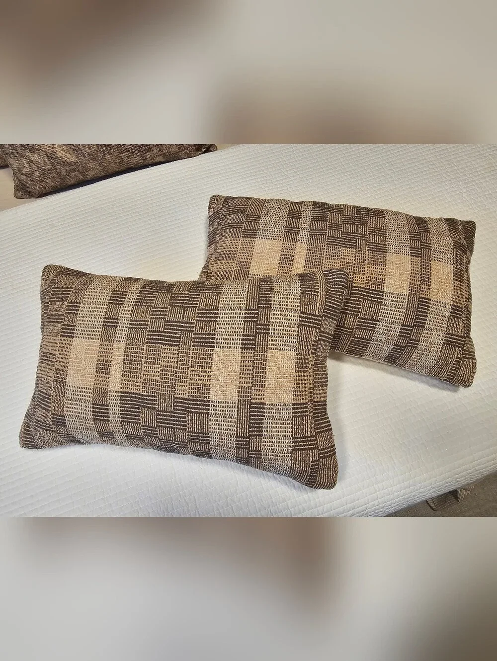 Set Of 2 Amber Lewis X Loloi Lumbar Bea Pillows Covers Only